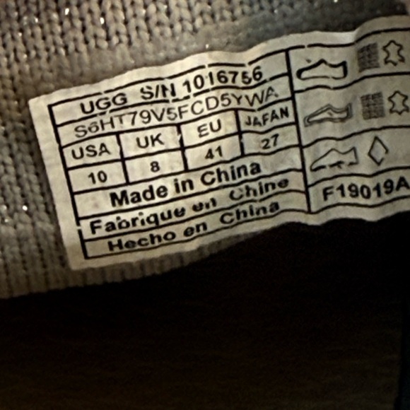 Women’s UGG Sammy Hyper Weave slip on sneakers- Size 10 - Picture 9 of 9